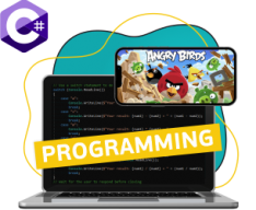 Программирование на C#. Удивительный мир 2D-игр - Школа программирования для детей, компьютерные курсы для школьников, начинающих и подростков - KIBERone г. Жодино