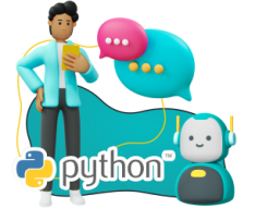 Умный чат-бот на Python - Школа программирования для детей, компьютерные курсы для школьников, начинающих и подростков - KIBERone г. Жодино