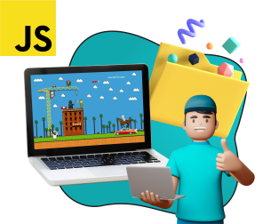 Программирование на JavaScript. Учимся создавать игры! - Школа программирования для детей, компьютерные курсы для школьников, начинающих и подростков - KIBERone г. Жодино