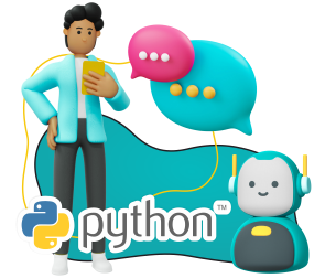 Умный чат-бот на Python - Школа программирования для детей, компьютерные курсы для школьников, начинающих и подростков - KIBERone г. Жодино